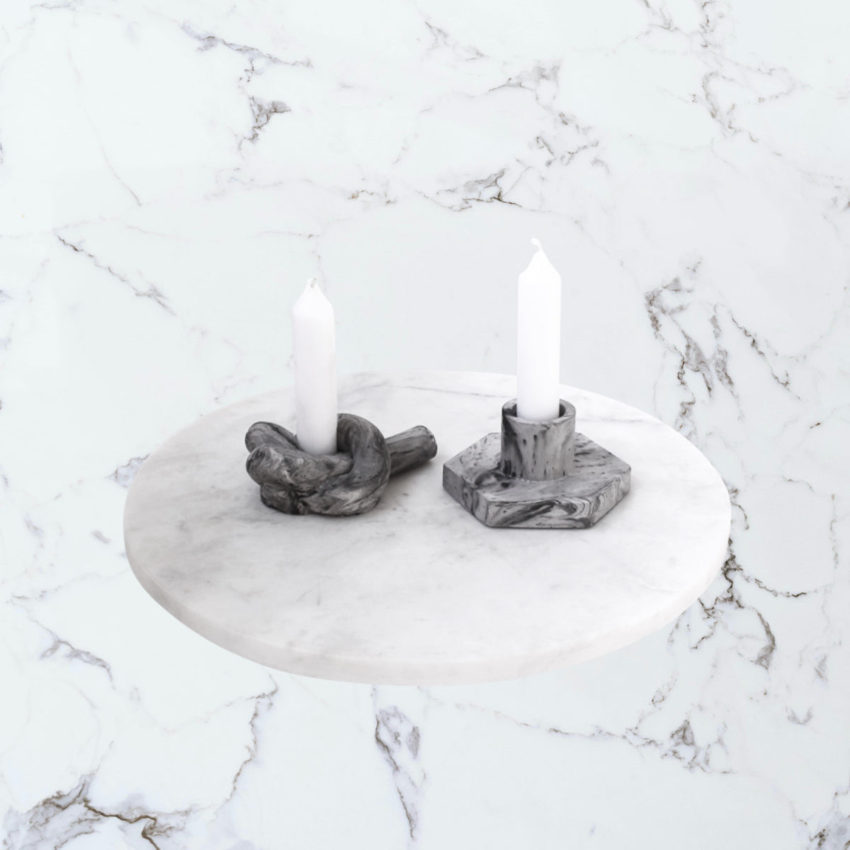 Soler - Crystal & Knotted Candle Holder Bundle